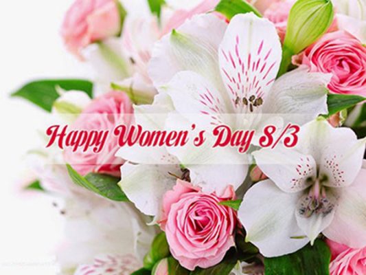 Happy Women's Day 8/3